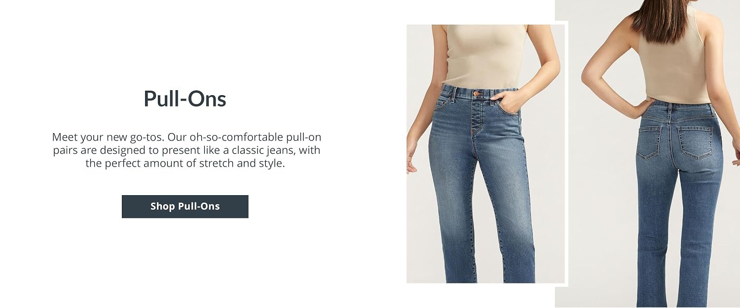 Pull-on jeans